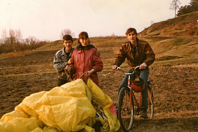 1995 г. Зарождение парапланеризма 